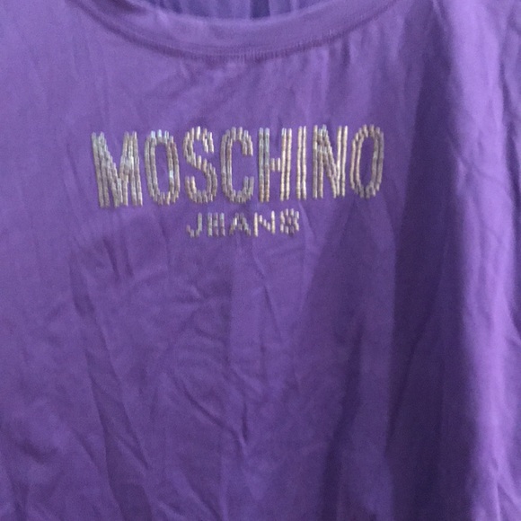 ⚡️FINAL PRICE⚡️ Vintage Moschino Jeans Purple Top - Picture 3 of 12